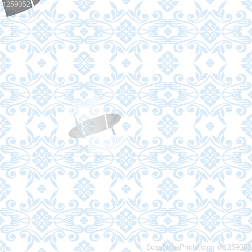 Image of  beautiful seamless floral pattern 