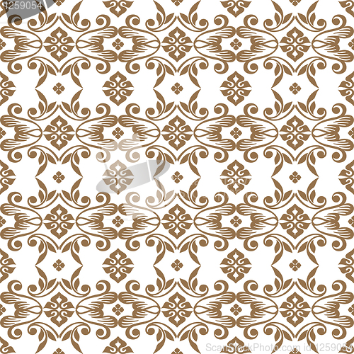 Image of  beautiful seamless floral pattern 