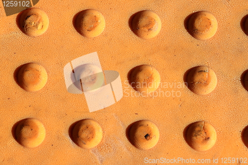 Image of Yellow Metal Dots