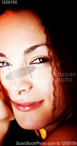 Image of Beautiful girl face