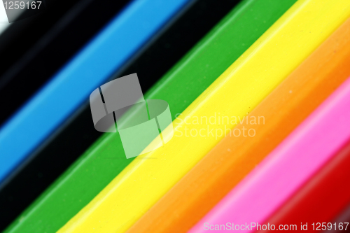 Image of Close-up pencil.