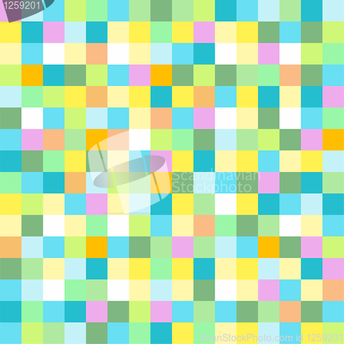 Image of Abstract colored mosaic for background