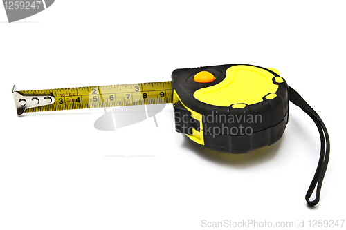 Image of Yellow tape measure 