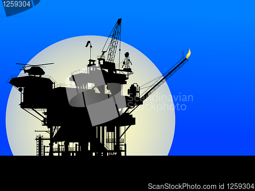 Image of Oil platform 