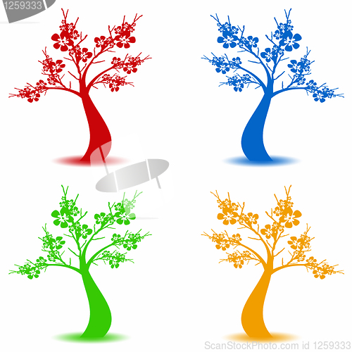 Image of Art trees collection