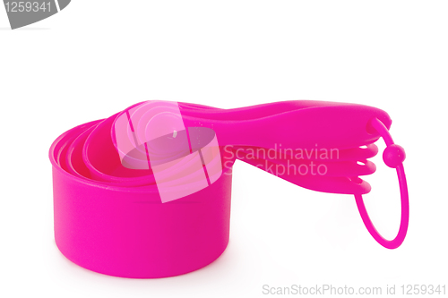 Image of Pink measuring cups
