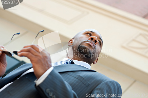 Image of Stylish Business Person In the City