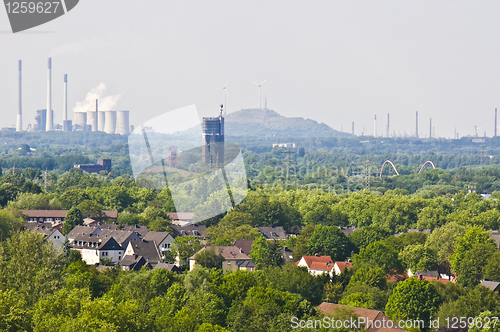 Image of View of the ruhr region