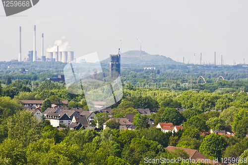 Image of View of the ruhr region