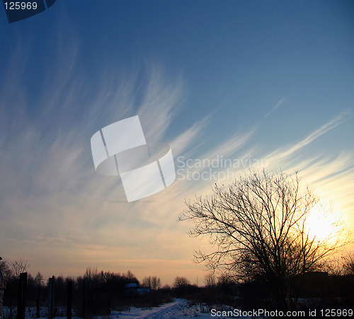 Image of Spoondrift clouds
