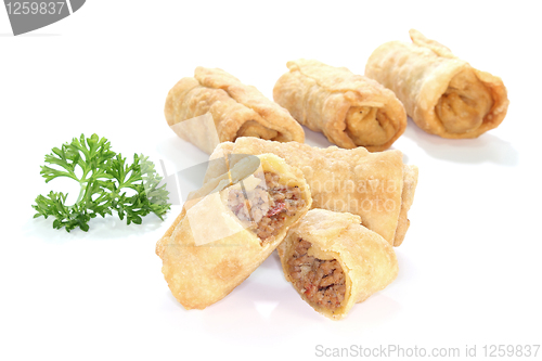 Image of stuffed Spring rolls