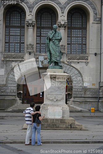 Image of The poet Ovid in Constanta, Romania