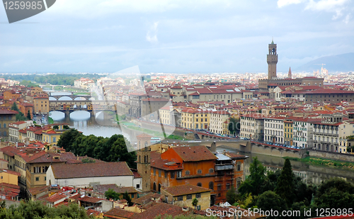 Image of Firenze and Arno river