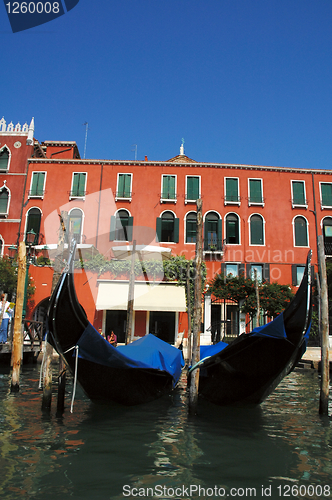 Image of Two gondolas