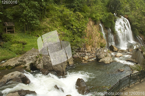 Image of Waterfall at Sa Pa 