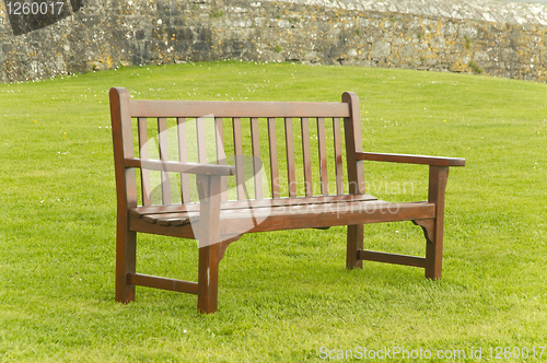 Image of Wooden bench