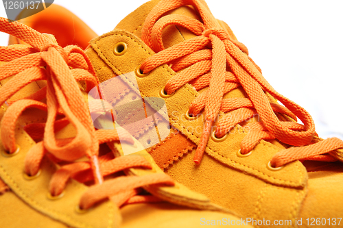 Image of Orange shoe