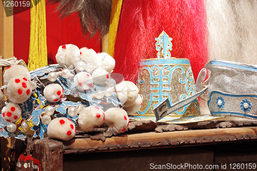 Image of chinese opera dressing room