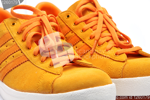 Image of Orange shoe