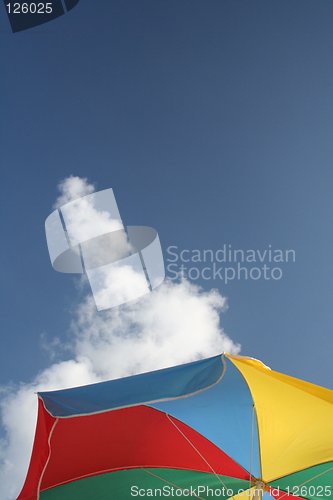 Image of Blue Sky Umbrella