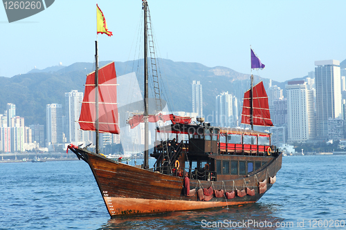 Image of Hong Kong junk boat 