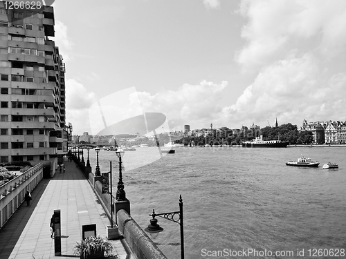 Image of River Thames South Bank, London