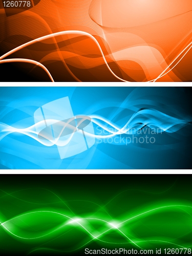 Image of Vibrant banners. Vector illustration