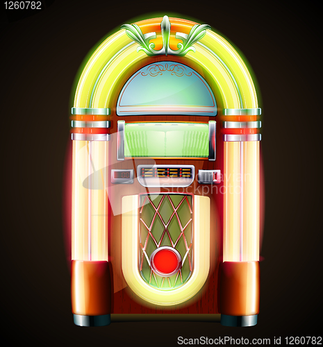 Image of classic juke box