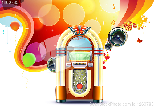 Image of classic juke box