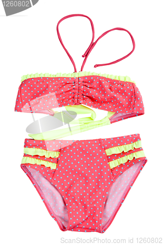 Image of red swimsuit