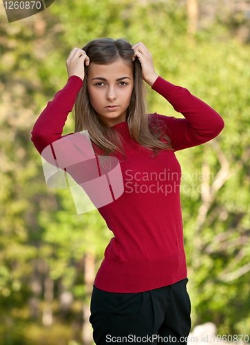 Image of beautiful girl
