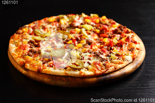 Image of Mexican pizza