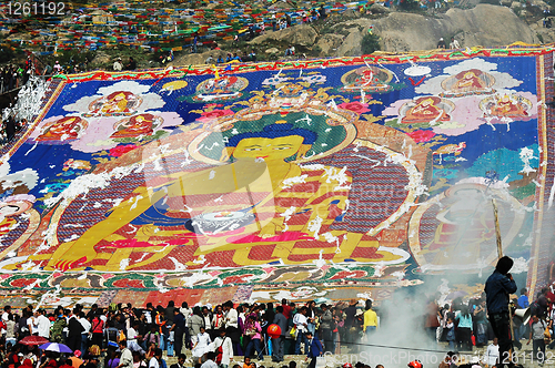 Image of Shoton Festival in Tibet