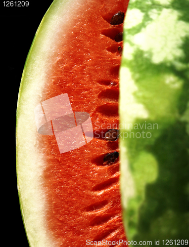 Image of watermelon close up