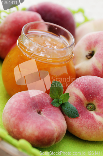 Image of peaches marmalade