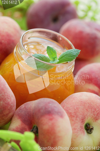 Image of peaches marmalade