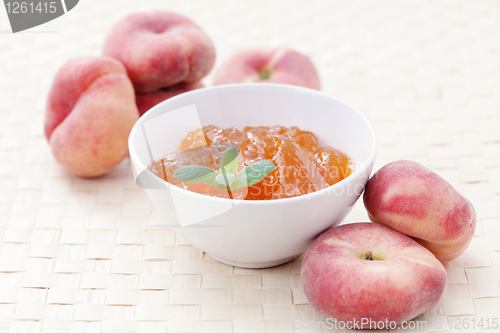 Image of peaches marmalade