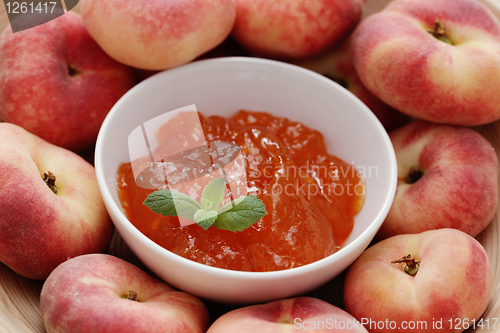 Image of peaches marmalade