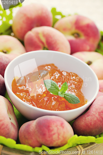 Image of peaches marmalade