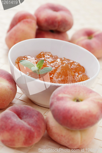 Image of peaches marmalade