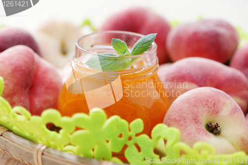 Image of peaches marmalade