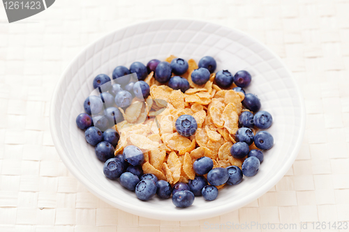 Image of cereals with blueberry