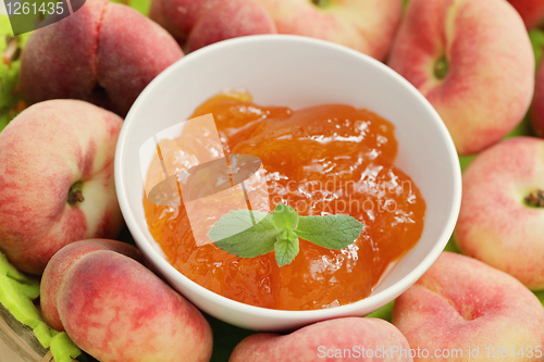 Image of peaches marmalade