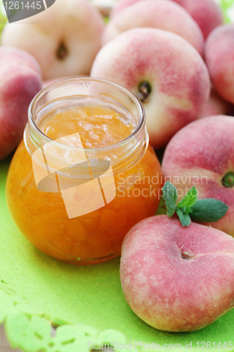 Image of peaches marmalade