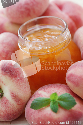 Image of peaches marmalade