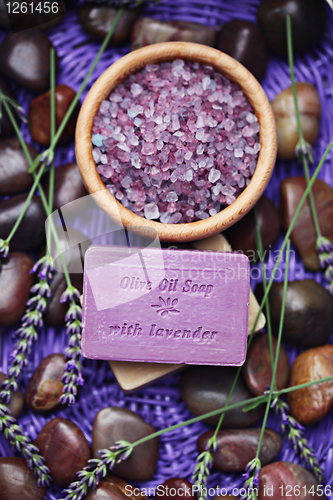 Image of lavender spa