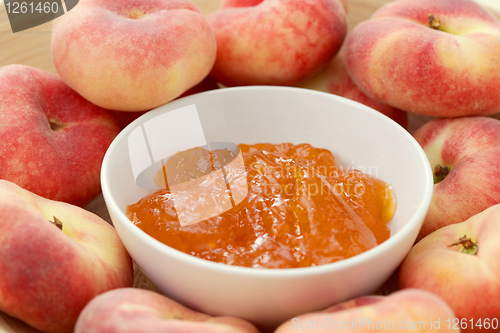 Image of peaches marmalade