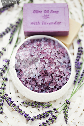 Image of lavender spa