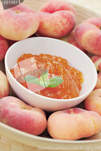 Image of peaches marmalade