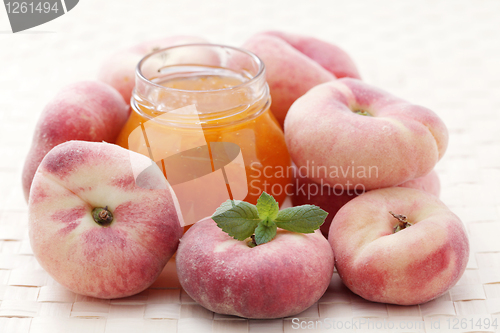 Image of peaches marmalade